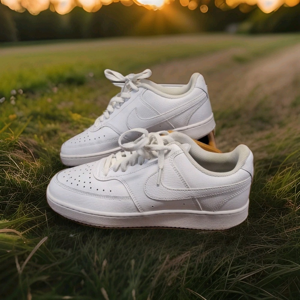 Nike Court Vision Low CD5463-100 White Casual Shoes Sneakers Mens Size 9